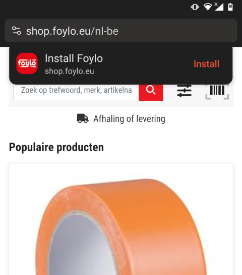 Install Foylo App